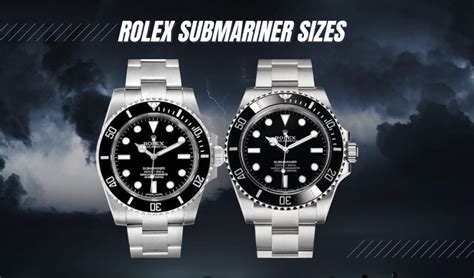 dimensioni rolex submariner|Rolex Submariner size chart.